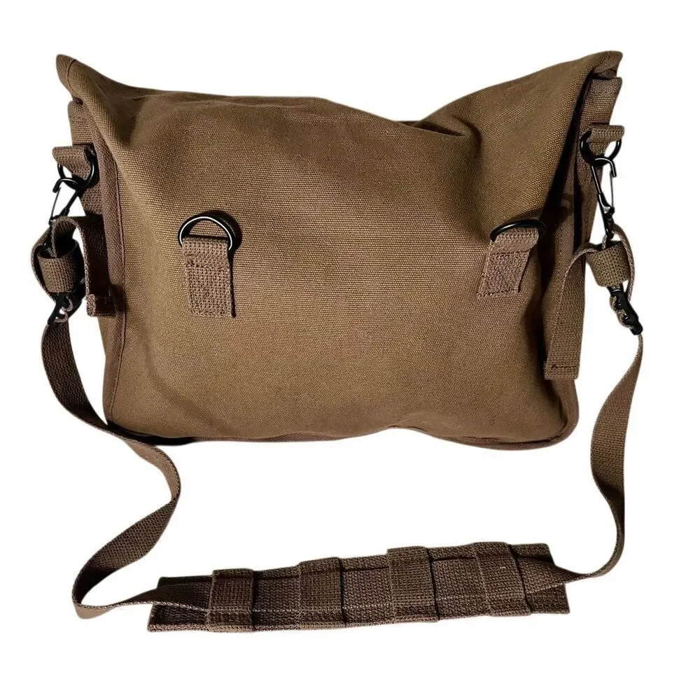 Rothco Israeli Military Paratrooper Emblem Canvas Shoulder Messenger Bag NWOT